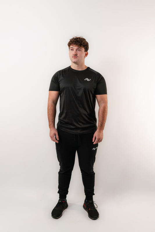 Zeo Performance T-Shirt, Breathable Gym Top, Front