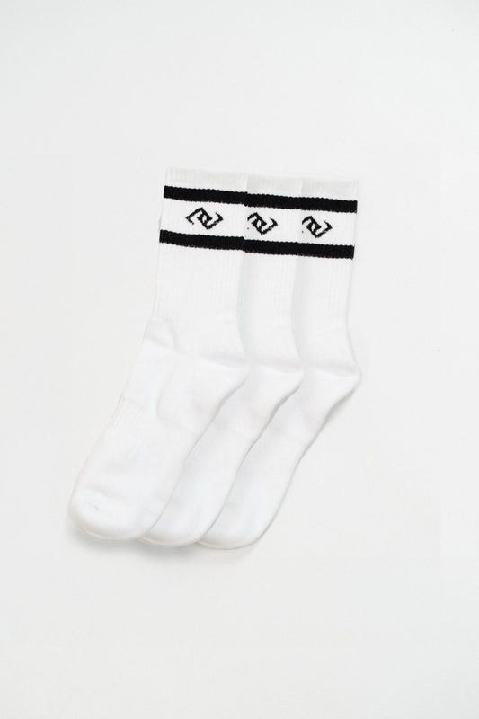 Zeo Evolve Crew Socks 3pk